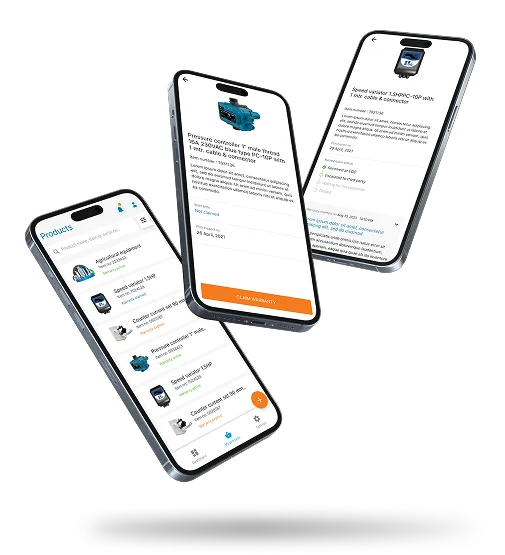 Warranty management platform app with dealer portal and customer claim tracking dashboard